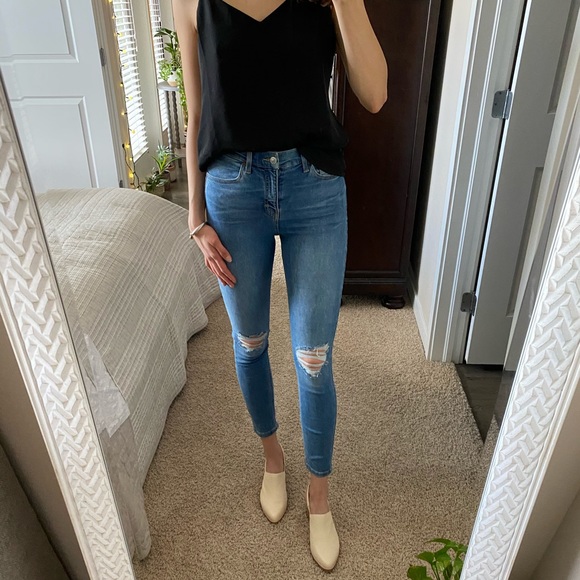 Topshop Denim - Top Shop High Waist Skinny Jean - Size 28
